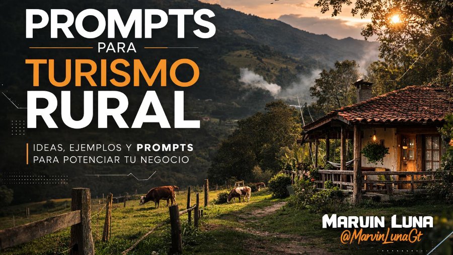 Libro Prompts para Turismo Rural